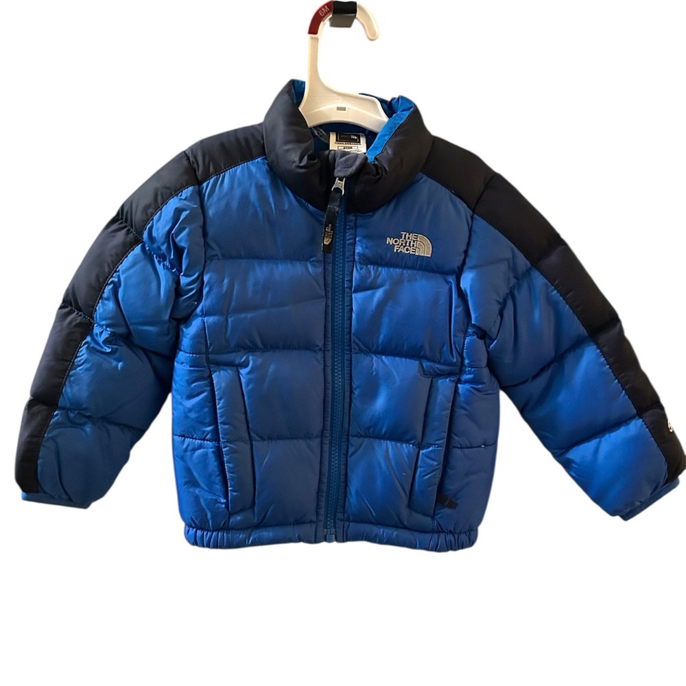 The North Face Kids' Blue and Black Jacket